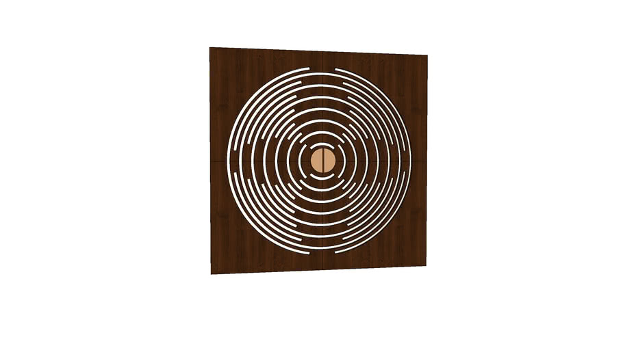 JALI DESIGN + CNC CUT + METAL INLAY + PARTITION + CLADDING 3D Warehouse