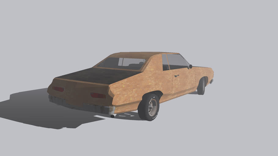 Beater Muscle car 3D Warehouse