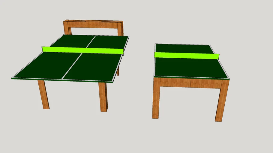 Mesa de Ping Pong - - 3D Warehouse