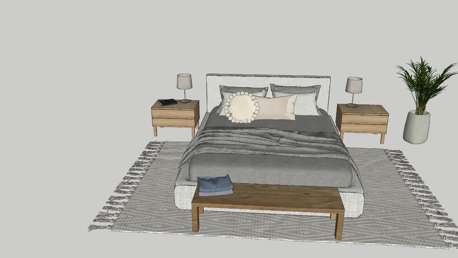 bed | 3D Warehouse