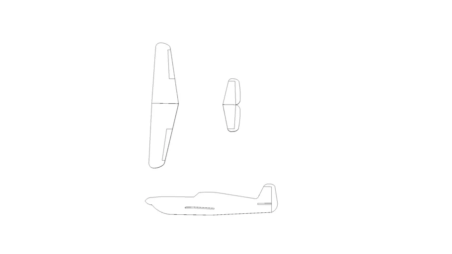 basic model glider parts | 3D Warehouse