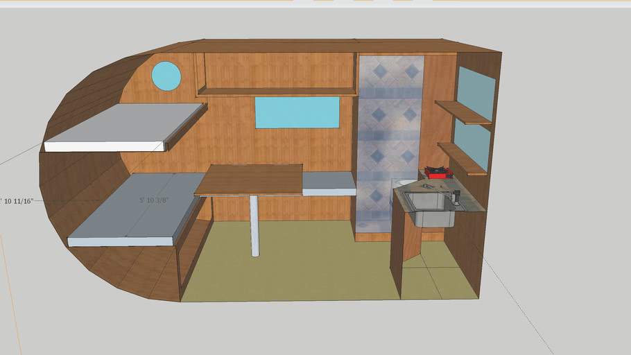 Small Travel Trailer | 3D Warehouse