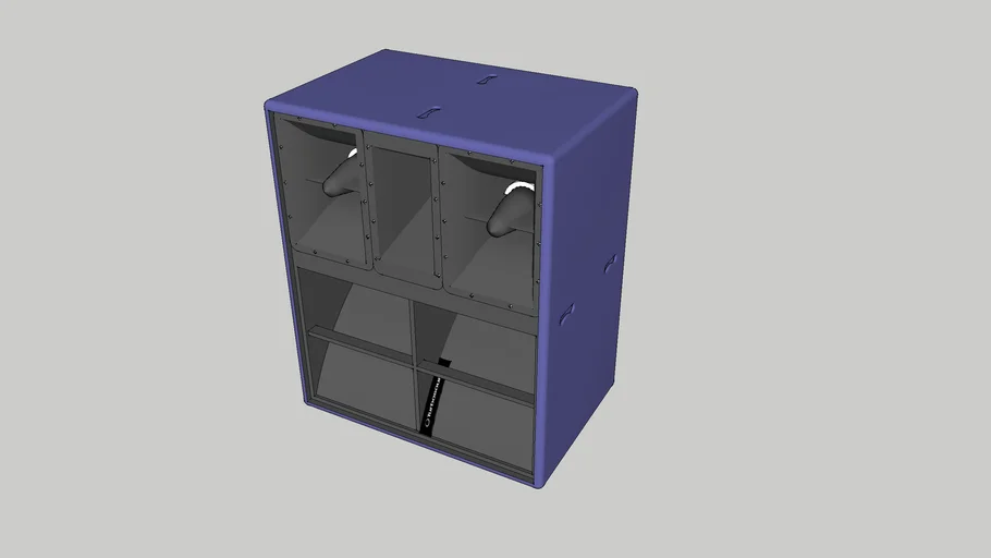 Turbosound TMS 3 - Model - 3D Warehouse