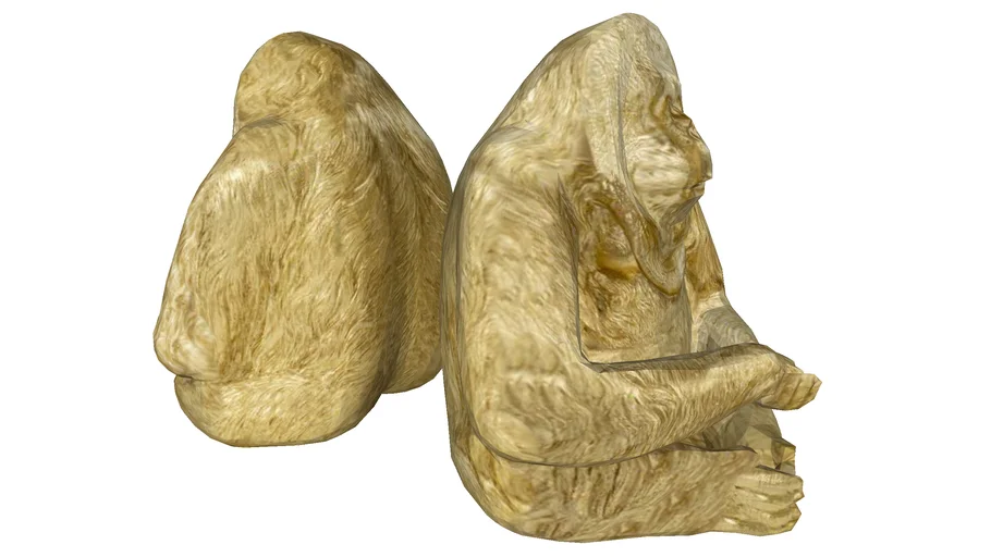 51901 Bookend Orang Utan (2-Set)