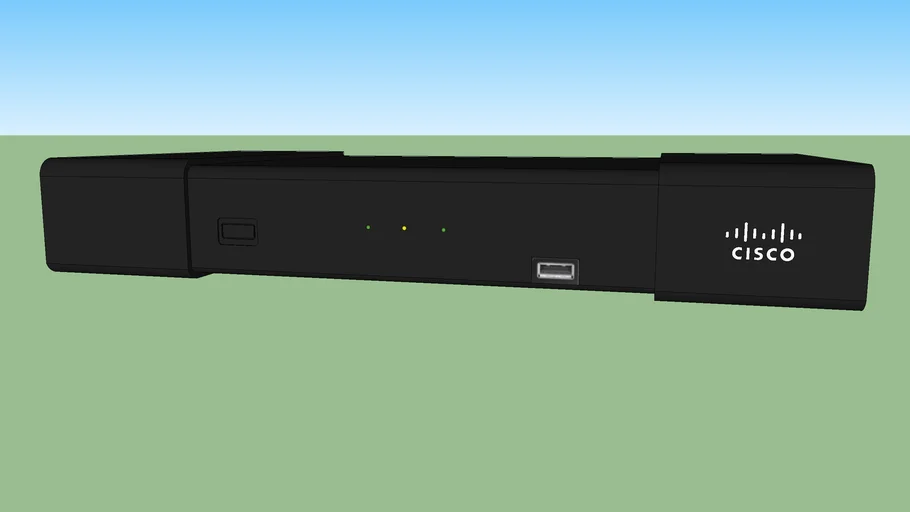 Cisco (RNG150) DVR settop box 3D Warehouse