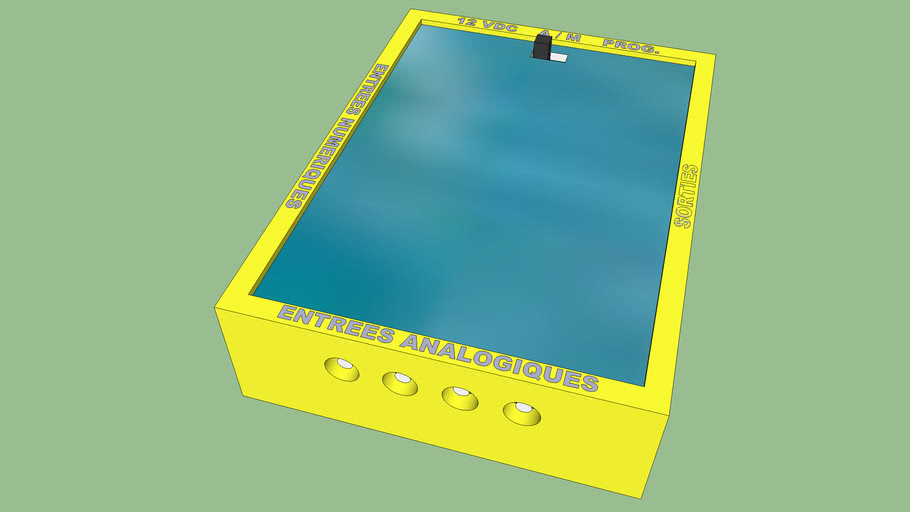 Boitier Autoprog | 3D Warehouse