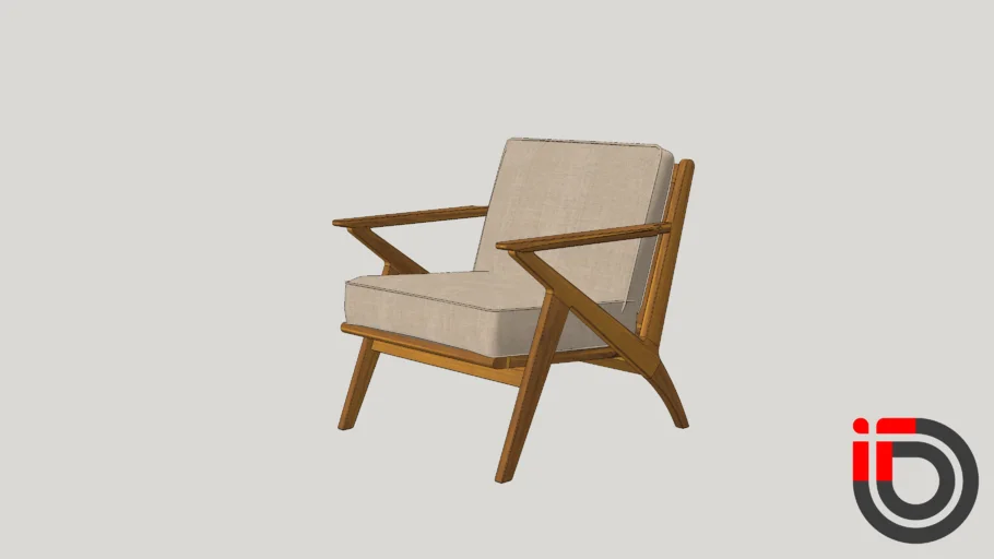 POUL JENSEN TEAK Z-CHAIR