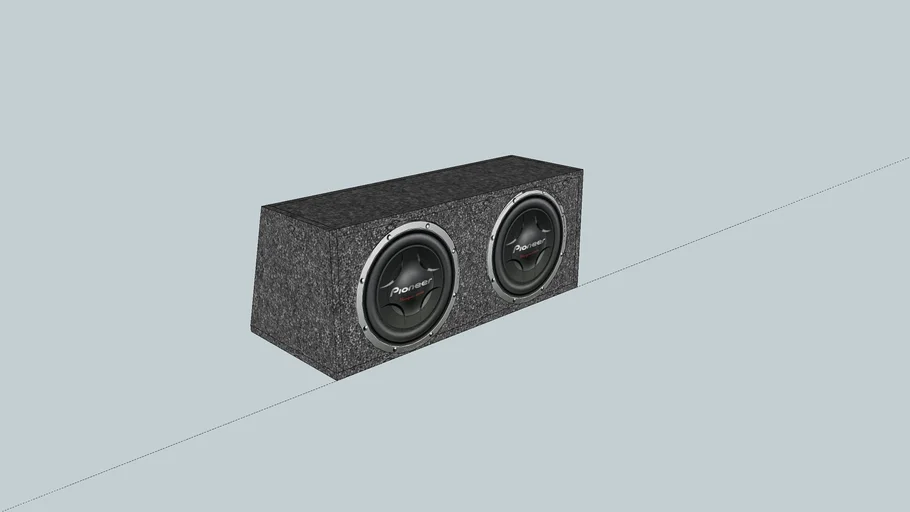Double subwoofer setup for RX8 3D Warehouse