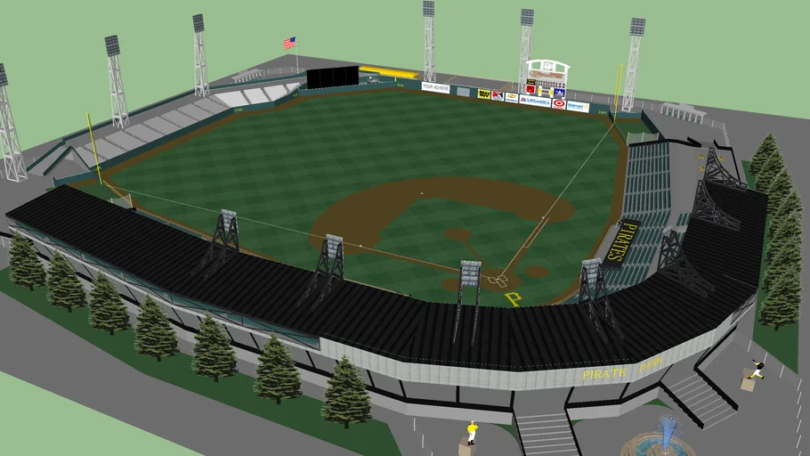 minor-league-baseball-stadium-3d-warehouse