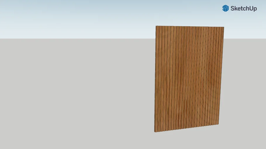 ribbed wall panel