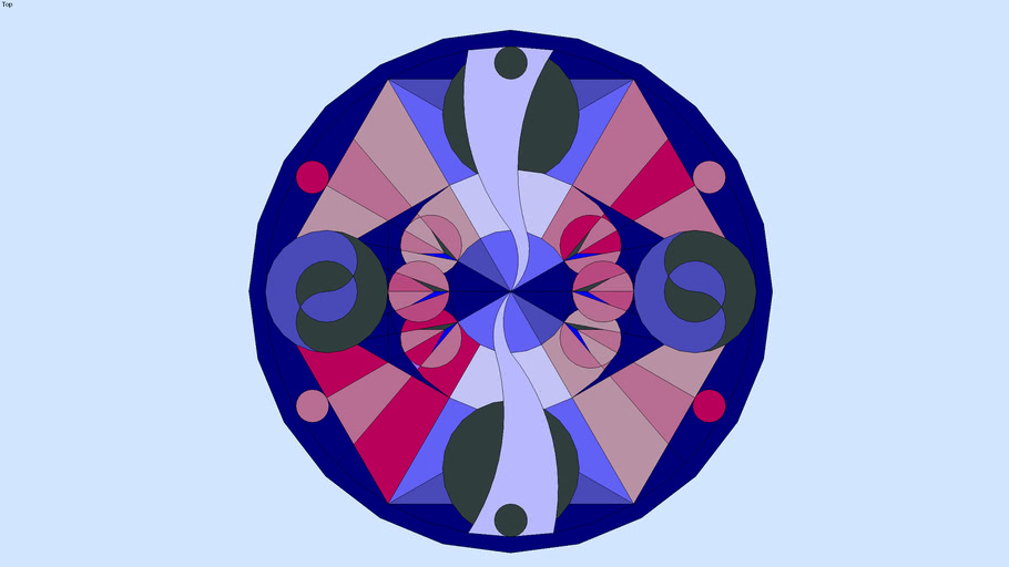 Sacred Geometry Wheel 1 | 3D Warehouse