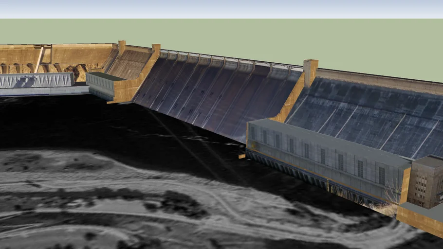 Grand Coulee Dam 3D Warehouse