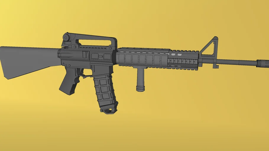 Colt M16A4 - 3D Warehouse