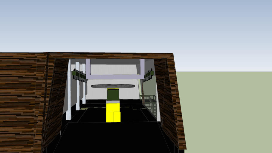 estacion oasis del teleferico de santiago de chile 3D Warehouse