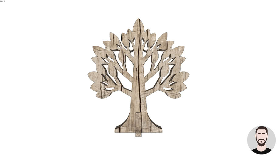 cây gỗ trang trí | 3D Warehouse