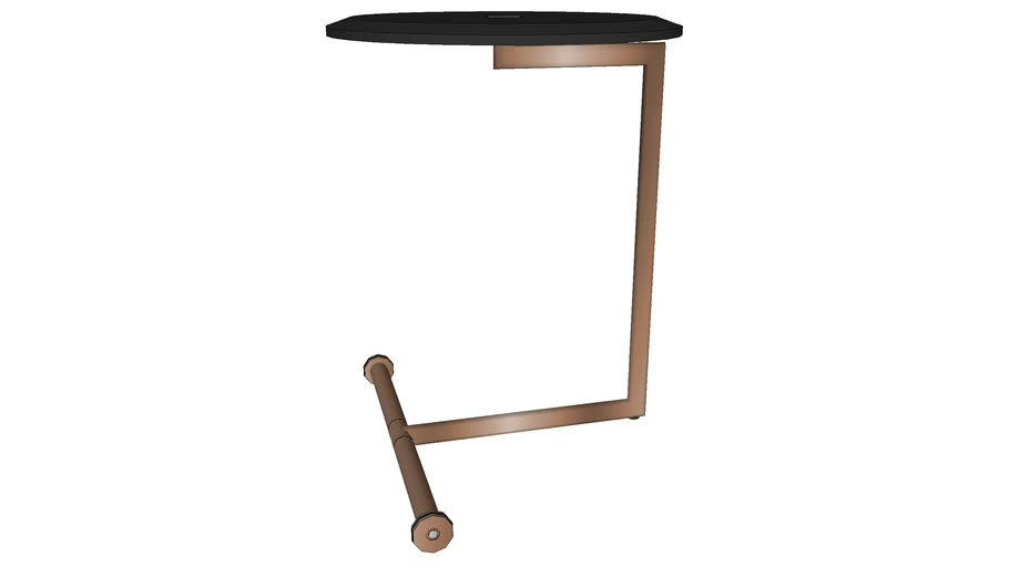 81320 Side Table Easy Living Copper 46cm 3D Warehouse