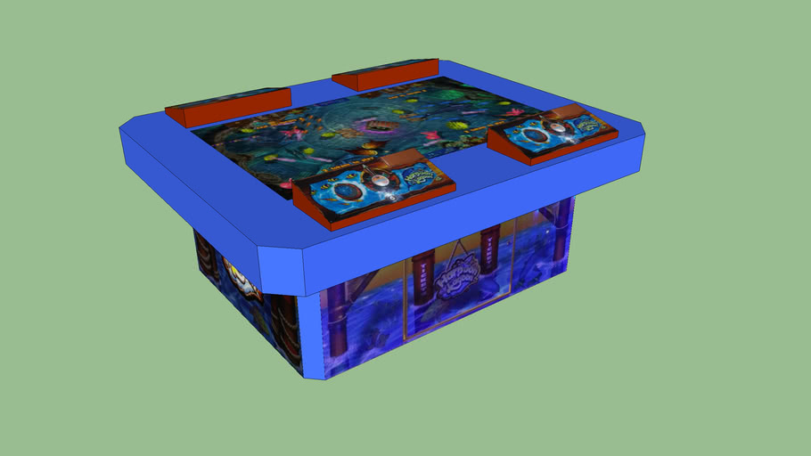 Harpoon Lagoon Arcade Redemption Game 3d Warehouse