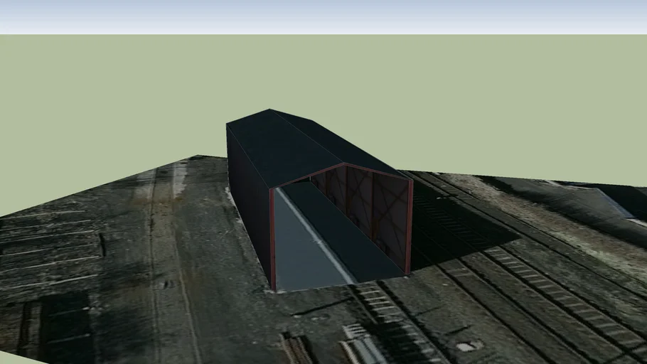 Railway Place Coleraine Railway Garage 3D Warehouse