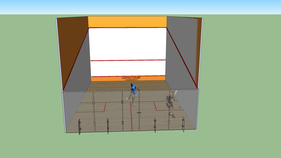 squash court 3D Warehouse