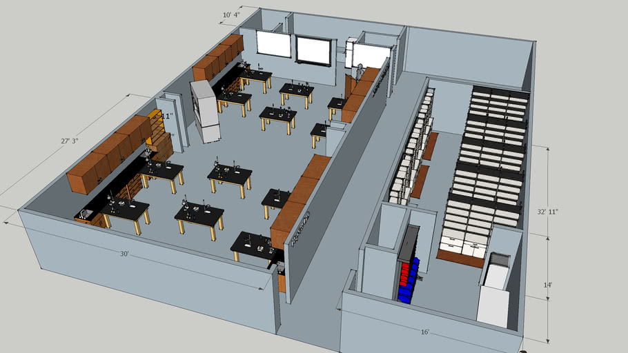 Lab Models 3D Warehouse