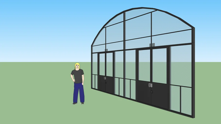 Commercial Door 3D Warehouse