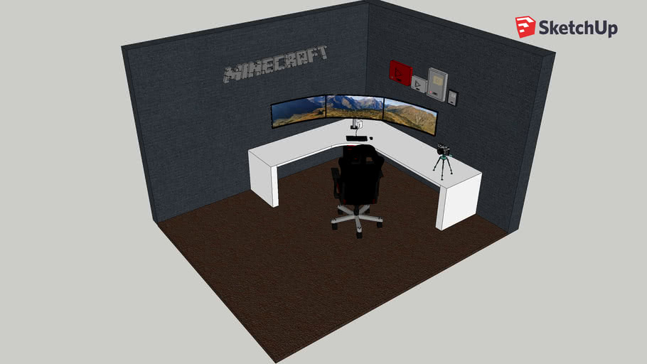 Youtube Gaming Room | 3D Warehouse