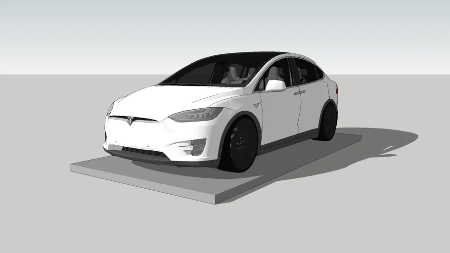 Tesla Model X - Lowered