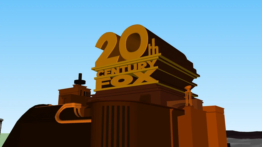 20th Century Fox 1994 logo remake 120 | 3D Warehouse