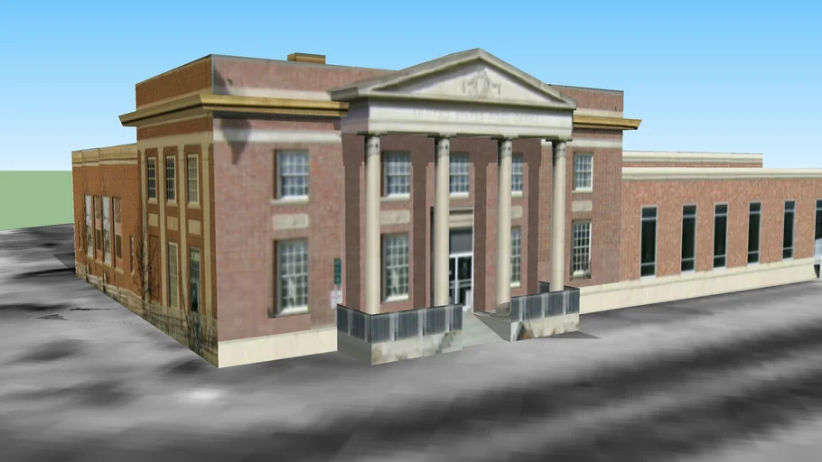 Nampa Post Office 3D Warehouse