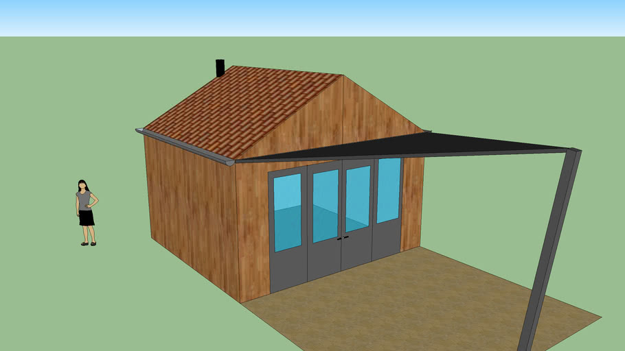 blokhut/tuinhuisje | 3D Warehouse