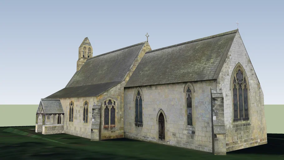 St Peter & St Paul, Scrayingham | 3D Warehouse
