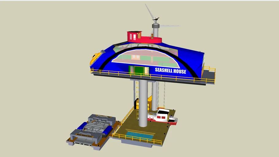 Future Ocean House Concept.. | 3D Warehouse