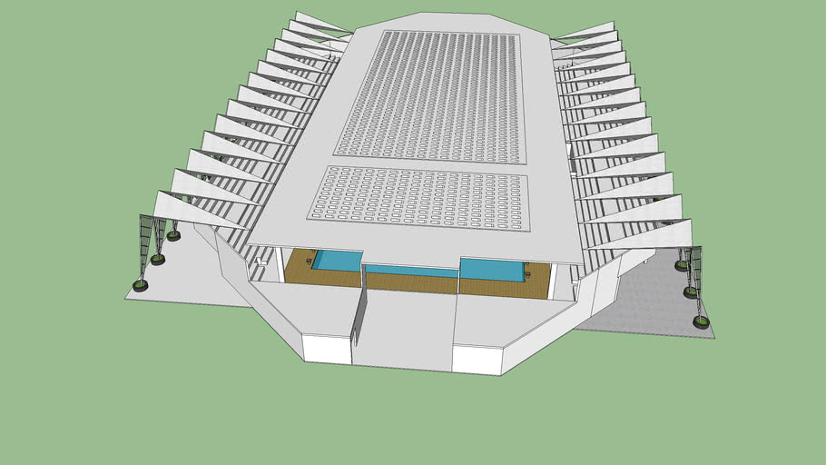 Piscina Olímpica 3D Warehouse