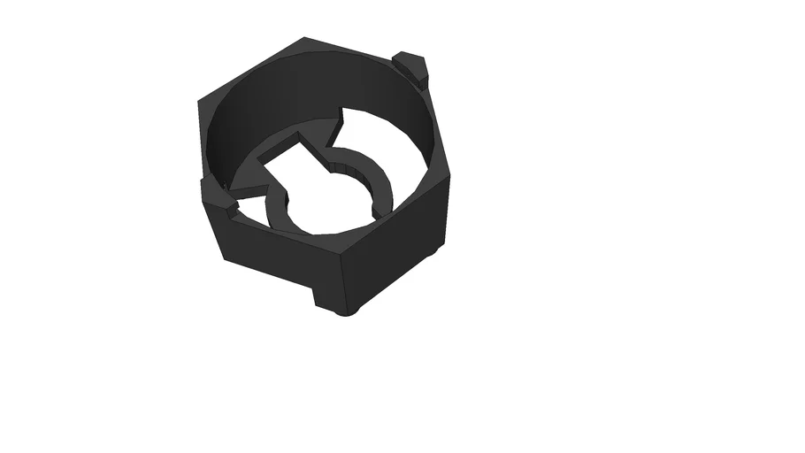 Carclo hexagonal lens holder | 3D Warehouse