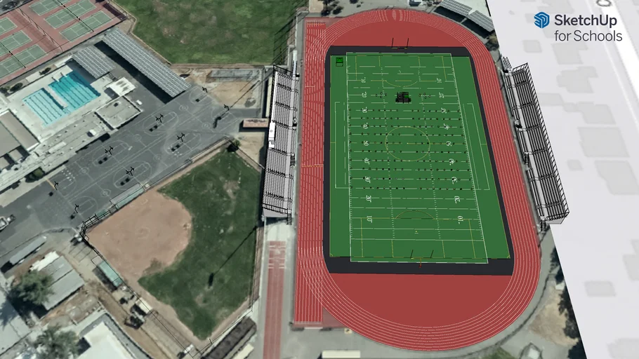 James Lick High School 2021 Graduation Floor Plan 3D Warehouse