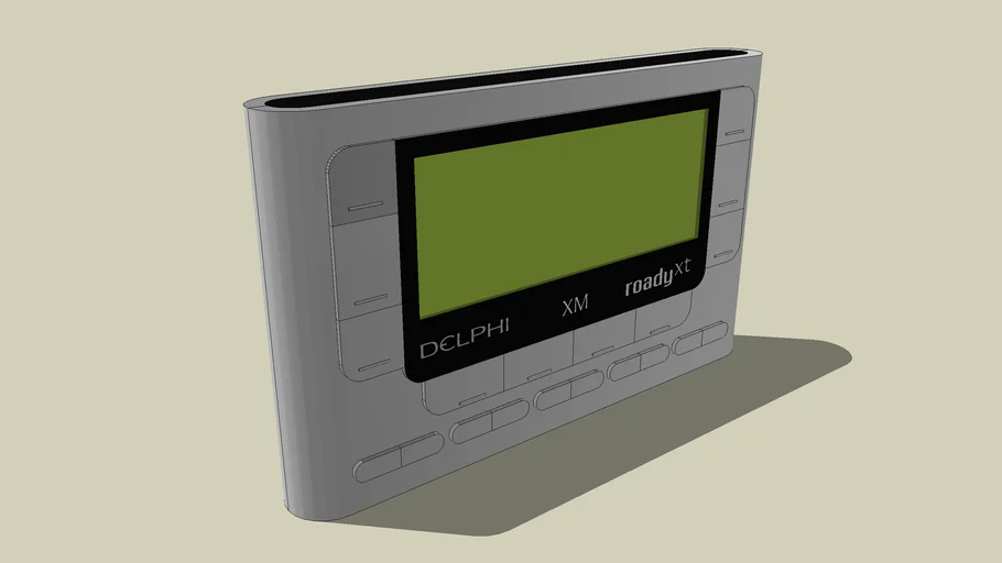 XM Radio Reciever | 3D Warehouse