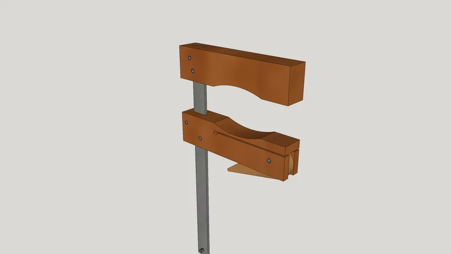 Paul Sellers Wood Cam Clamps 3D Warehouse
