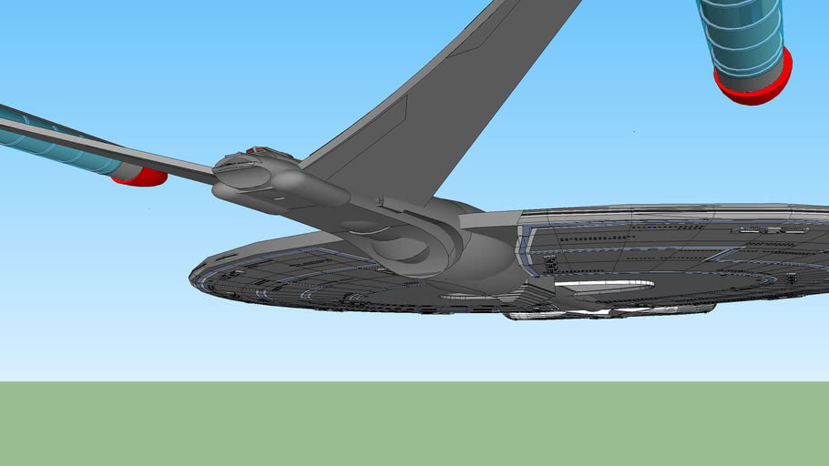 star trek Enterprise J update 3D Warehouse