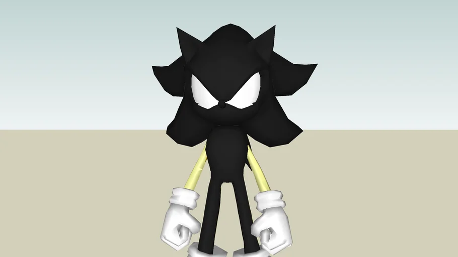 Sonic X Dark Sonic - - 3D Warehouse