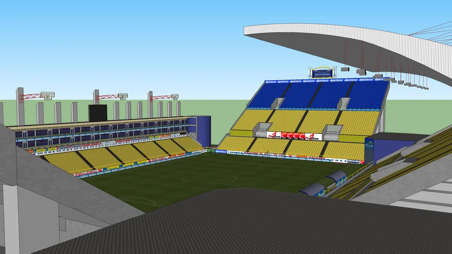 Estadio Banorte Dorados 3D Warehouse