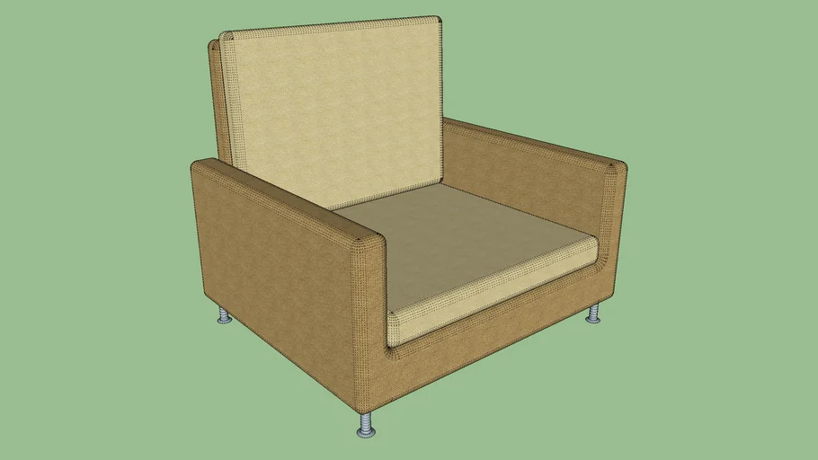 Comfy Chair 3D Warehouse