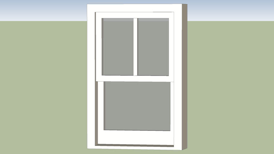 Double Hung Windows 2'-0'x3'-0' | 3D Warehouse