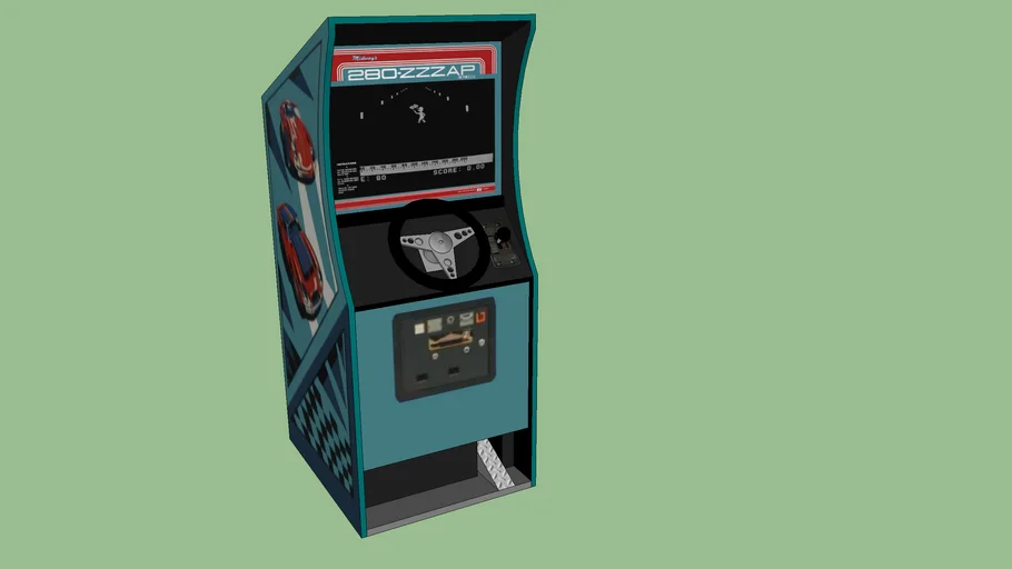 280-ZZZAP Arcade Game