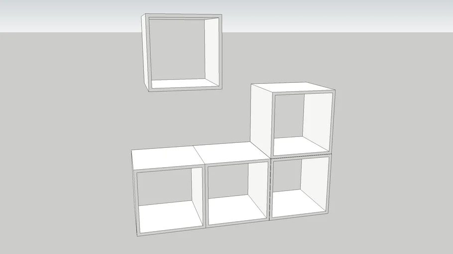 EKET 5 box combination 3D Warehouse