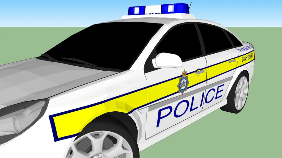 West Yorkshire Police Vauxhall Vectra | 3D Warehouse