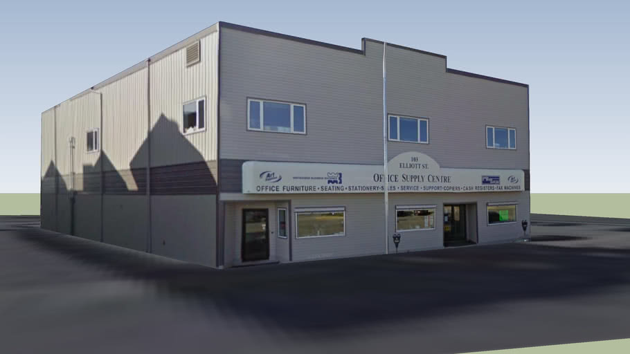 Whitehorse Office Supply Center 3D Warehouse