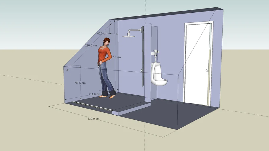 Douche comble | 3D Warehouse