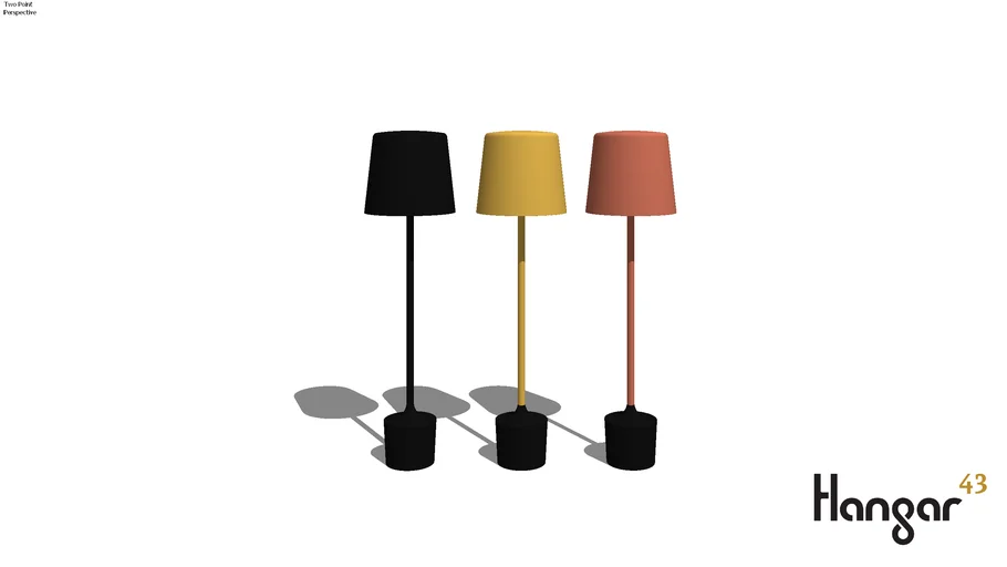 Luminária Jardim Jader Almeida 3D Warehouse