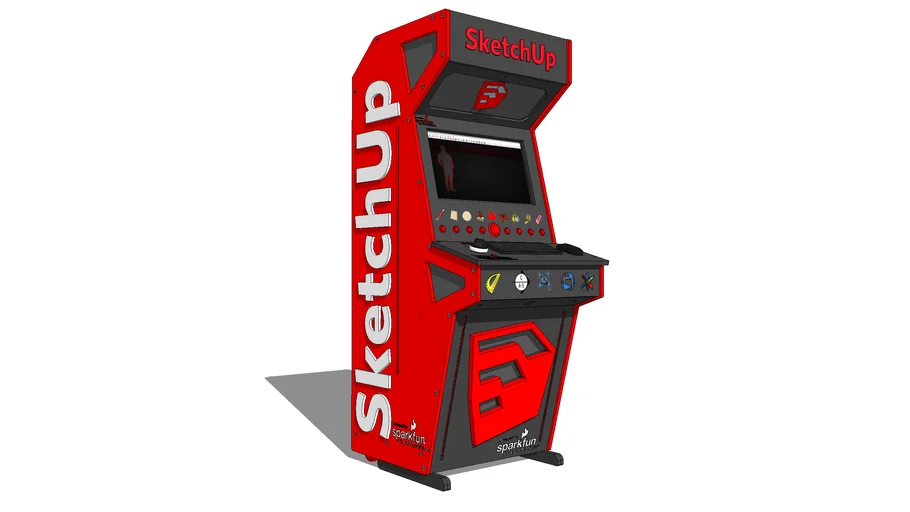 Sketchup Arcade Machine Warehouse