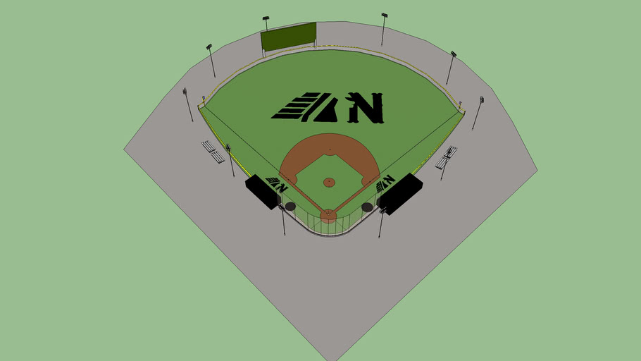 Nettleton Baseball Field 3D Warehouse